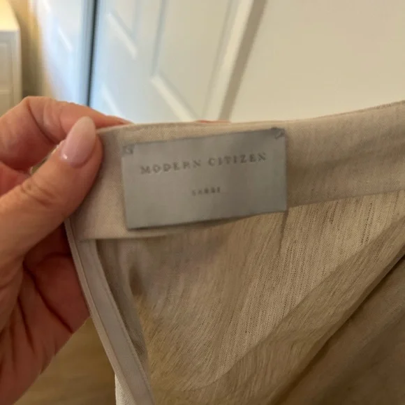 Spring Halter Beige Midi Dress Stitch Fix - Picture 13 of 15